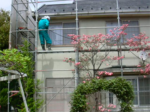 足場工事
