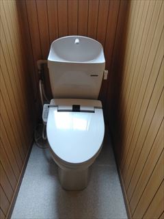 松本市蟻ケ崎　吉田邸　和式→洋式トイレ交換