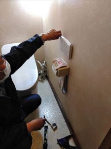 トイレ交換工事