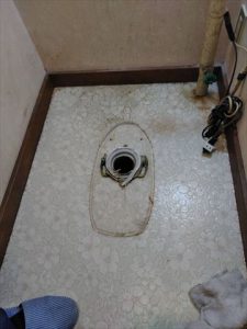 トイレ交換工事