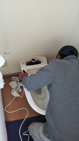 トイレ交換工事