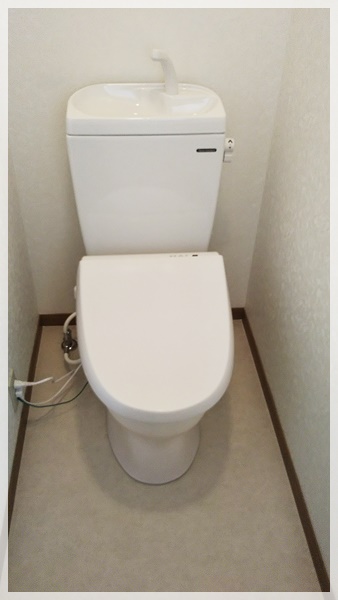 トイレ施工後