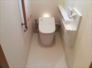 諏訪市トイレ交換工事
