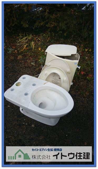 安曇野トイレ交換工事