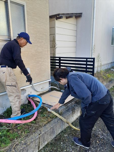エコキュート　土間整理・設置ガイド