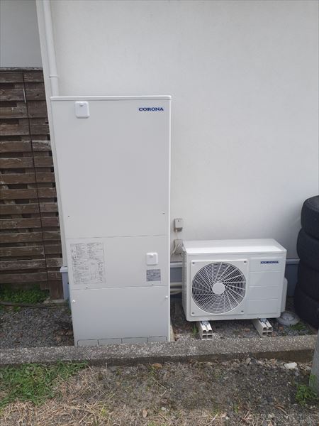 エコキュート　完工　コロナ460L　寒冷地仕様　CHP-46AY5K-B