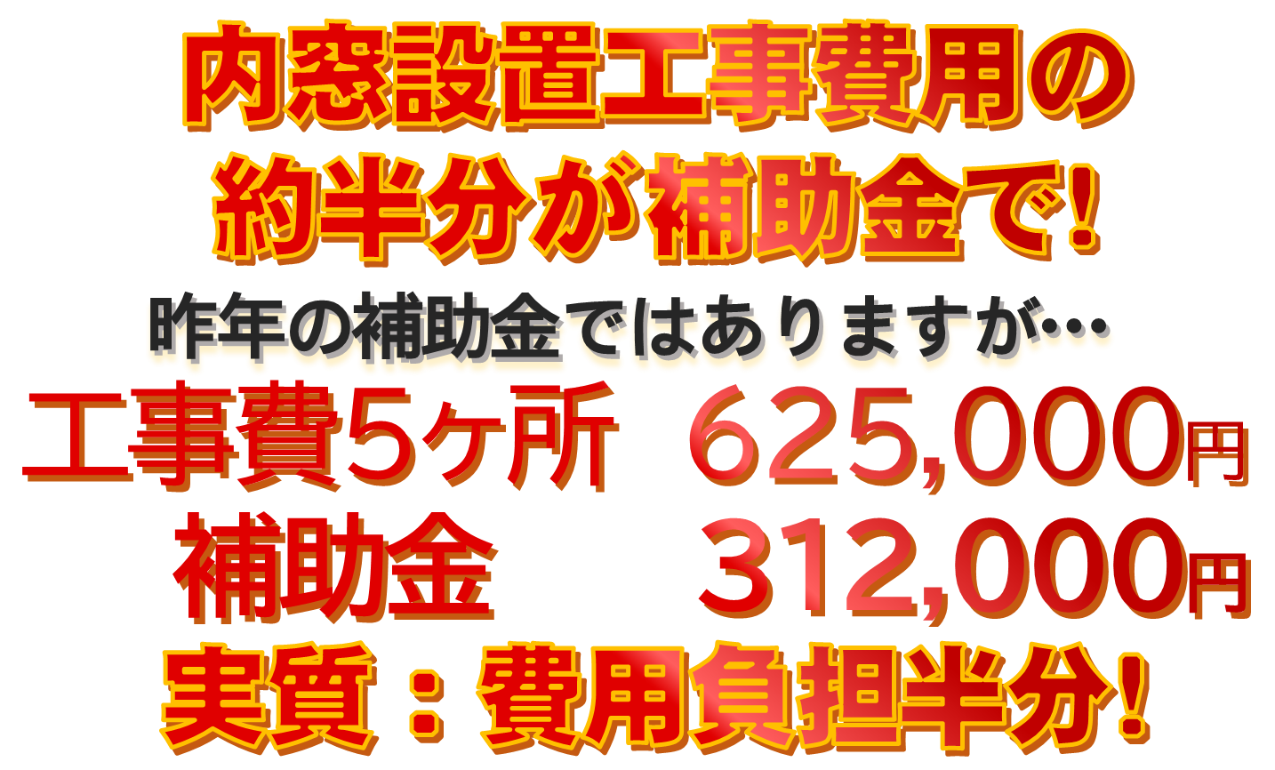 ドリモ窓リフォーム補助金