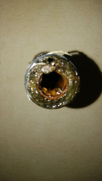 洗面台　施工中