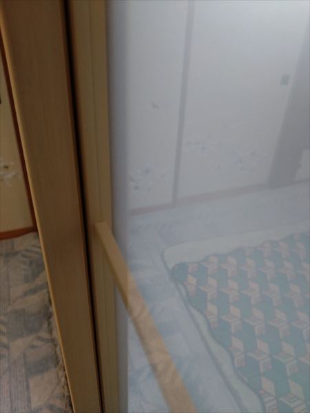 内窓　施工中