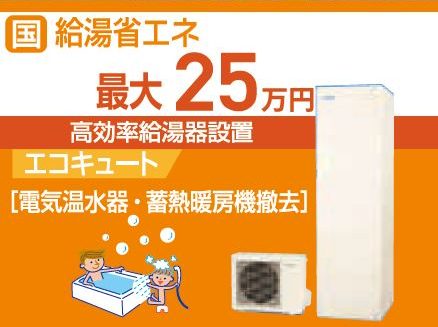 イトウ住建補助金　給湯省エネ支援事業