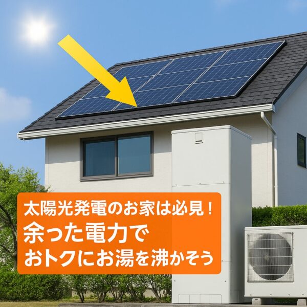 太陽光でｴｺｷｭｰﾄを沸かせる