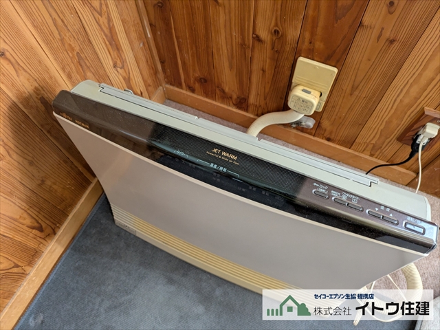 南箕輪村温水ルームヒーター交換4