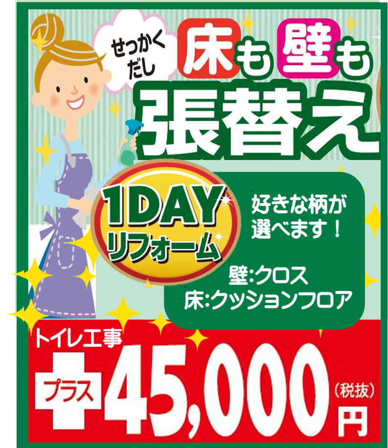 内装1DAYリフォーム (2)