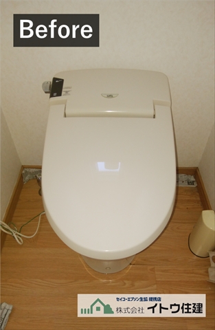 安曇野市トイレ交換