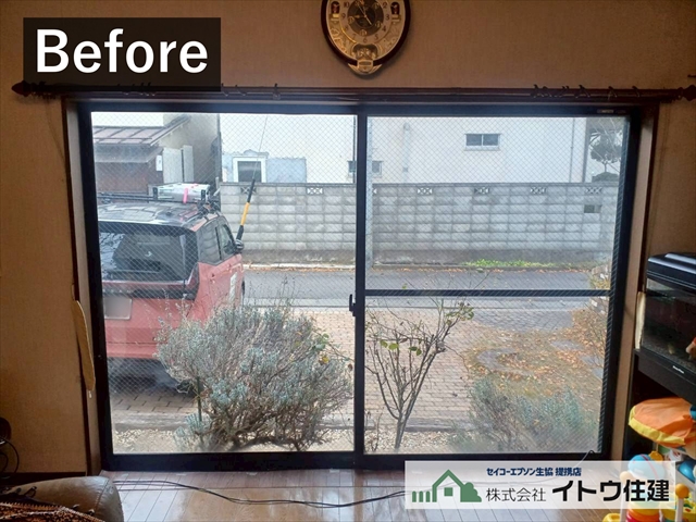 松本市内窓7か所設置工事