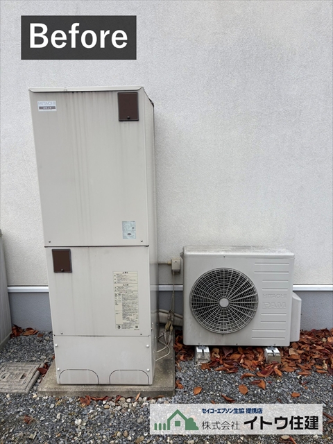 松本市エコキュート交換工事