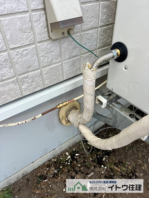 諏訪市で温水ルームヒーター交換｜UHB-G120C故障から後継機へ4