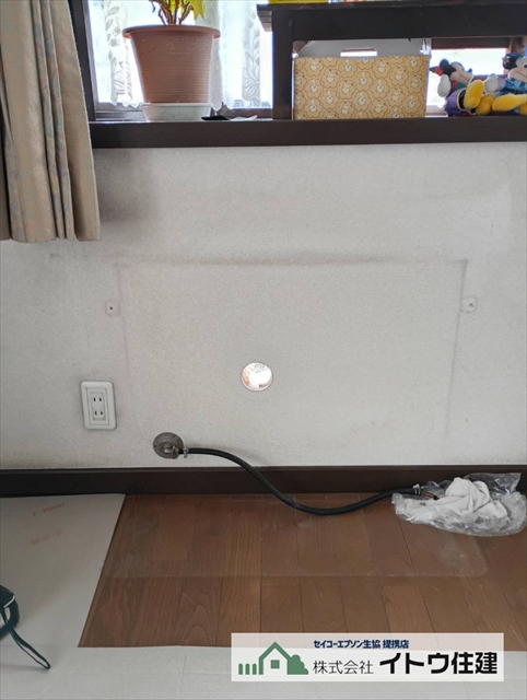 諏訪市FF暖房機交換　29年使用NationalOK-602EDからコロナFF-SG65SK3